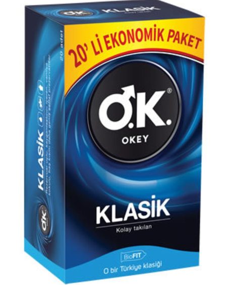 Eko Paket Prezervatif Klasik 20'Li