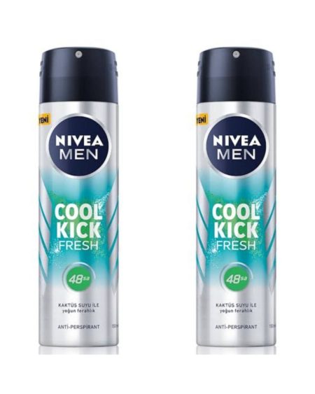 Erkek Men Cool Kick Fresh Deodorant 2'li