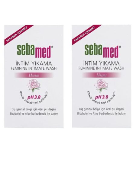 Feminine Intimate Wash Ph 3.8 200 ml 2 Adet