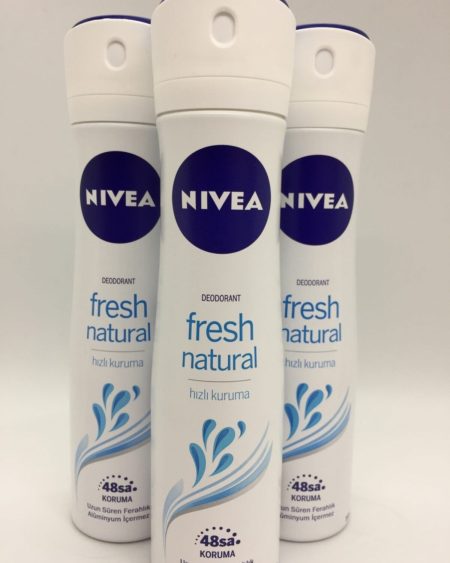 Fresh Natural Kadın Deodorant 150 Ml X3 Adet