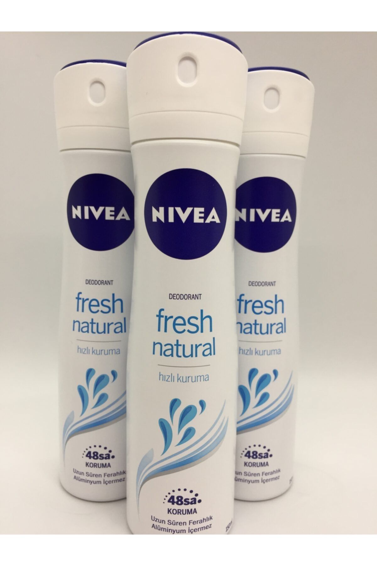 Fresh Natural Kadın Deodorant 150 Ml X3 Adet