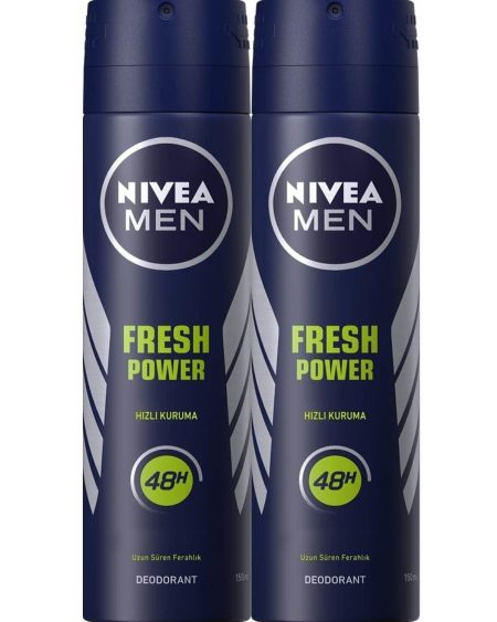 Fresh Power Sprey Deodorant 150 ml Erkek 2'li Avantaj Paketi