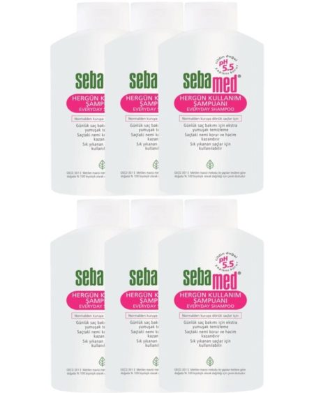 Her Gün Kullanım Şampuanı 400 ml*6 Adet