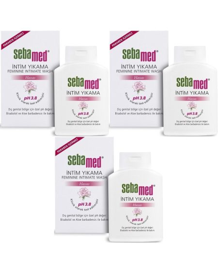 İntim Likit 200ML (Genital Bölge Temizleyici) (3 Lü Set)