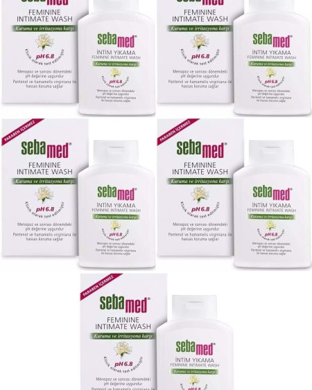 İntim Menapoz Likit 200ML PH6.8 (Genital Bölge Temizleyici) (5 Li Set)