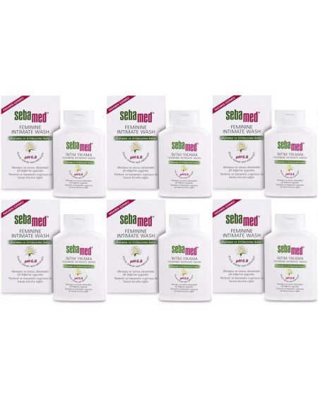 İntim Menapoz Likit 200ML PH6.8 Genital Bölge Temizleyici 6 lı Set