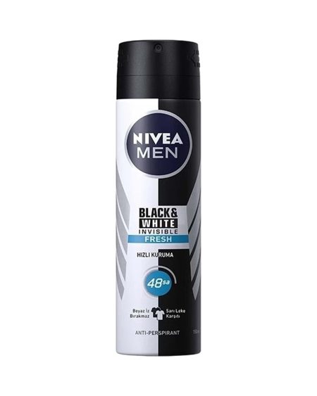 Invisible Black&whıte Fresh Sprey Deodorant 150ml Erkek