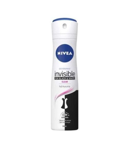 İnvisible For Black White Clear 150 ml Kadın  Deodorant NVD4789512347