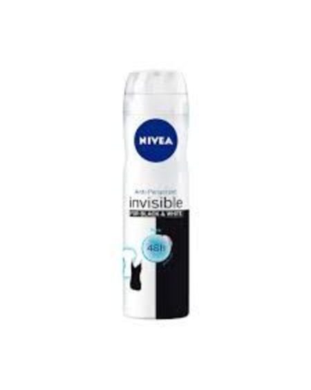 Invisible Pure Black & White Deo 150ml