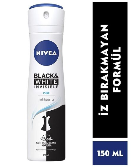 Invisible Pure Mavi 150 ml Kadın Deodorant 4005900156112-GVN