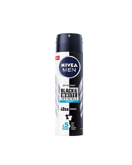 Invisinle Black And White Fresh Erkek Deodorant 150 Ml