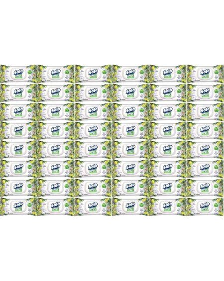 Islak Havlu Mendil 50 Yaprak Limon & Biberiye (48 Lİ SET) (16PK*3) 2400 Yaprak