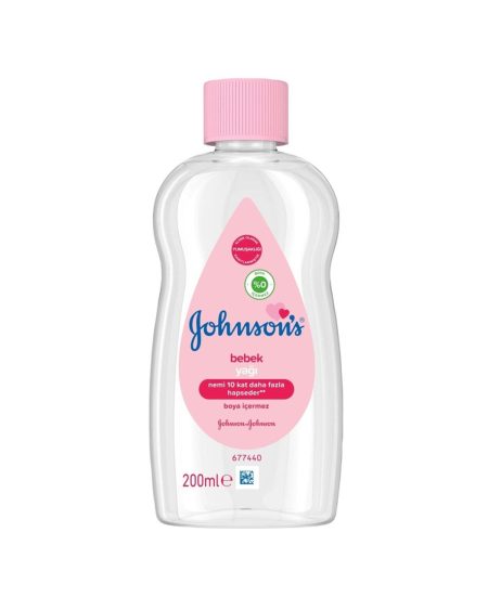 Johnsons Baby Nemlendirici Yağ 200 Ml