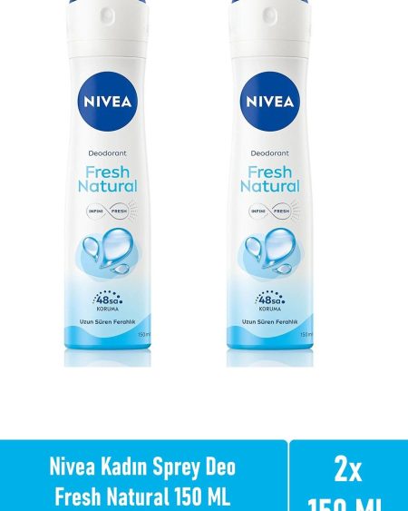 Kadın Deodorant Fresh Natural 150 ML X 2 Adet