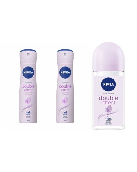 Kadın Double Effect Deodorant Roll On Set