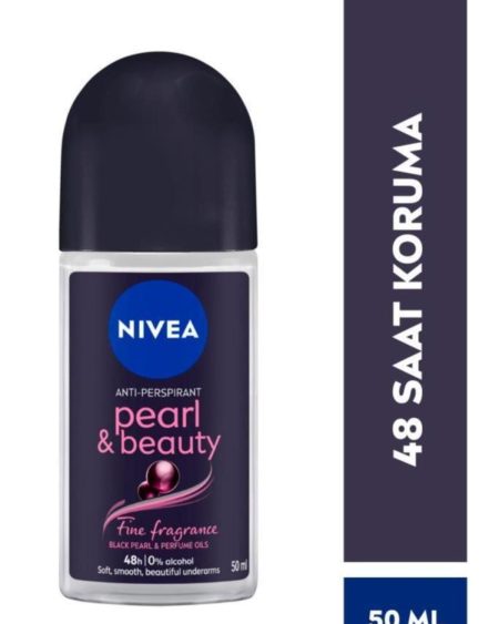 Kadın Roll-on Deodorant 50ml Pearl&beauty Fine Fragrance, Ter Kokusuna Karşı 48 Saat Koruma