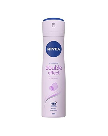 Kadın Sprey Deodorant Double Effect 48 Saat Anti-perspirant Koruma 150 ml