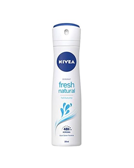 Kadın Sprey Deodorant Fresh Natural 48 Saat Deodorant Koruması 150 ml