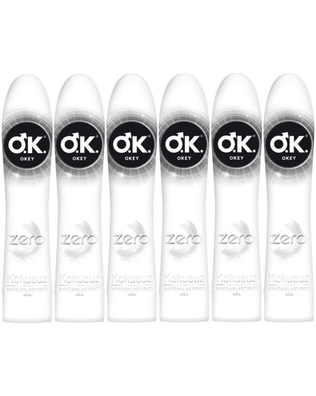 Kayganlaştırıcı Jel 100ML Zero (6 Lı Set)
