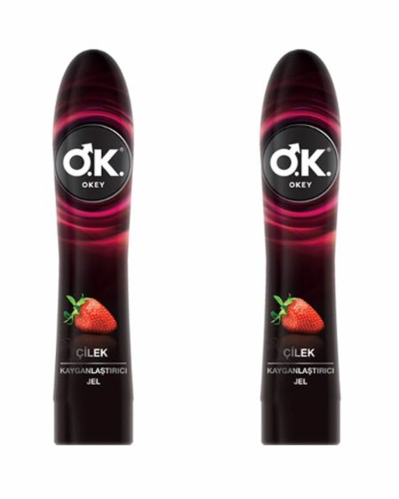 Kayganlaştırıcı Jel Çilek Aromalı 100  ml x 2 Adet