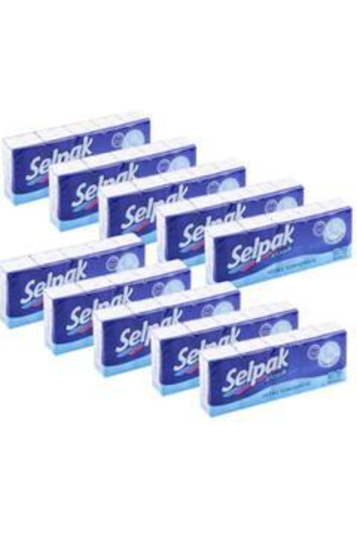 Klasik Cep Mendil 10'lu 10 Paket