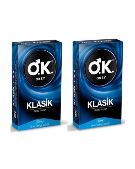 Klasik Kolay Takılan Prezervatif 10'lu 2 Paket