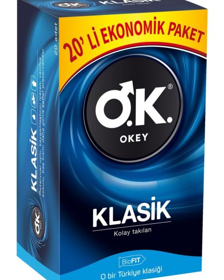 Klasik Prezervatif 20'li Ekonomik Paket