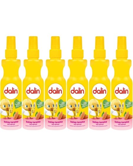 Kolay Saç Tarama Spreyi 200ml Badem Özlü (6 Lı Set)