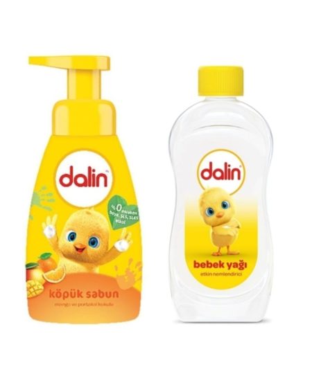 Köpük Sabun Mango & Portakal 200 ml + Bebek Yağı 300 ml