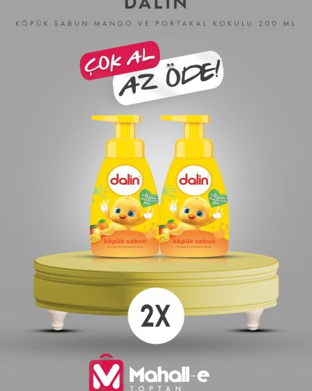 Köpük Sabun Mango ve Portakal Kokulu 200 ml -2'li Paket