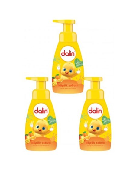 Köpük Sabun Mango ve Portakal Kokulu 200 ml X 3 Adet