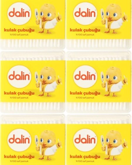 Kulak Çubuğu 100 Adet (6 Lı Set)