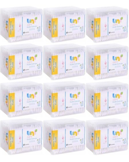 Kulak Temizleme Çubuğu 300 Adet Avantajlı Kutu (12 Li Set)
