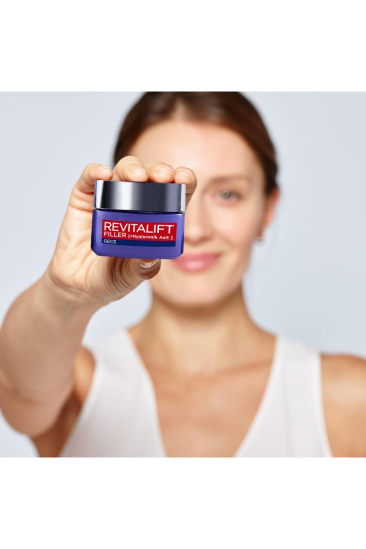 L'oréal Paris Revitalift Filler Yoğun Dolgunlaştırıcı Yaşlanma Karşıtı Gece Kremi 50ml - Hyaluronik - Görsel 8