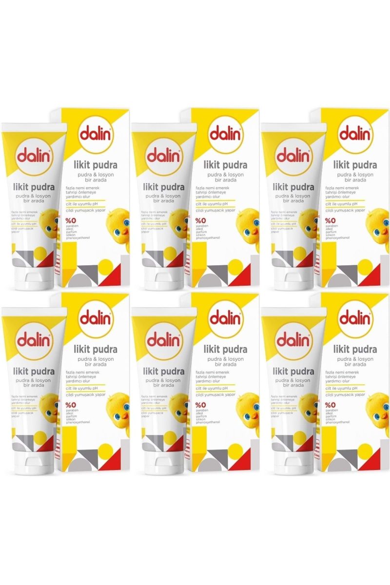 Likid Pudra 100GR (Pudra ve Losyon bir arada) (6 Lı Set)