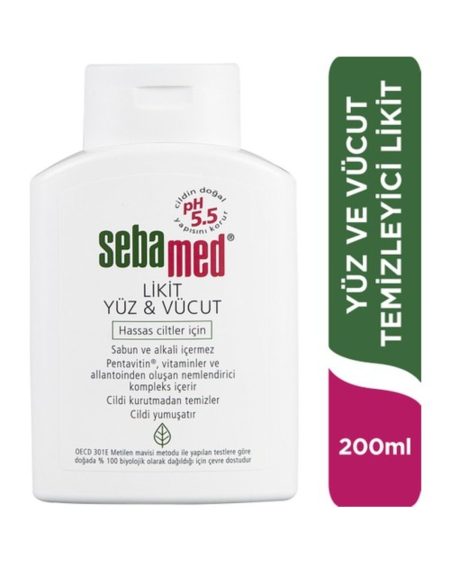 Likit Yüz & Vücut Temizleyici 200 ml