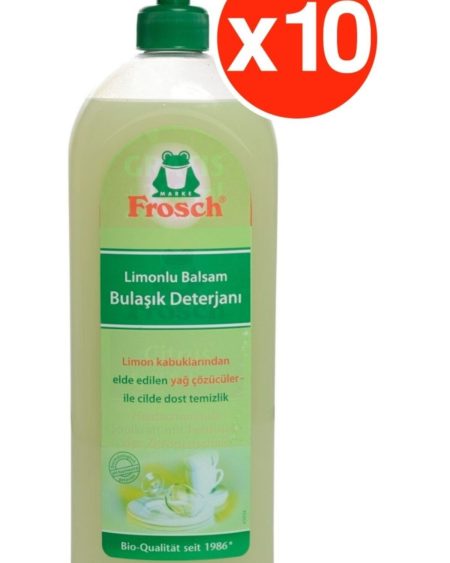 Limonlu Balsam Bulaşık Deterjanı 750 Ml X 10 Adet