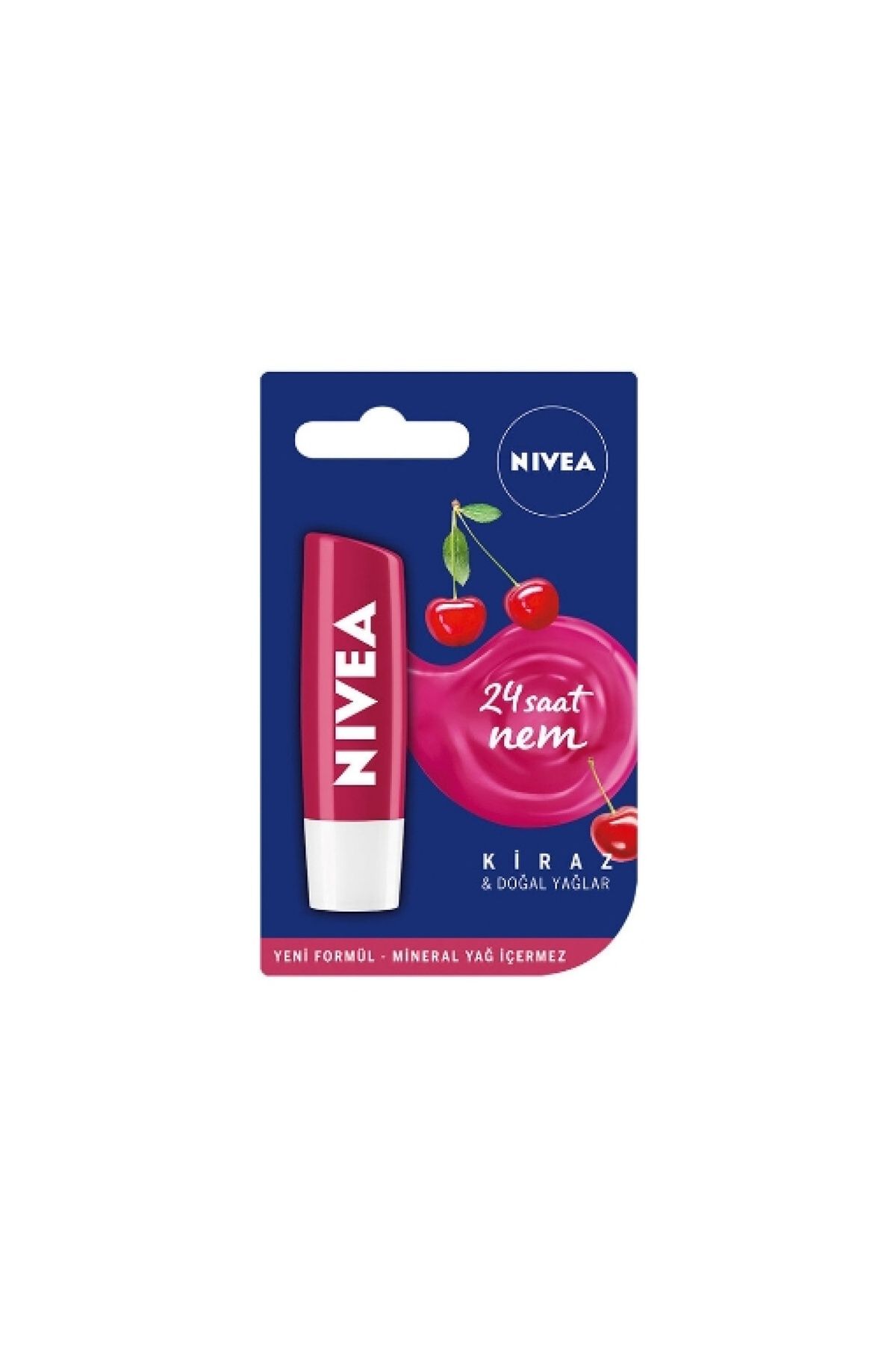 Lip Stick 4,8 Gr. Fruity Shine Kiraz Dudak Kremi (24'LÜ)