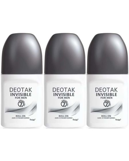 ( LTD ) Deotak Roll-On 35ML Invısıble (Formen/Erkek) (3 Lü Set) ( TEKLİDİR )
