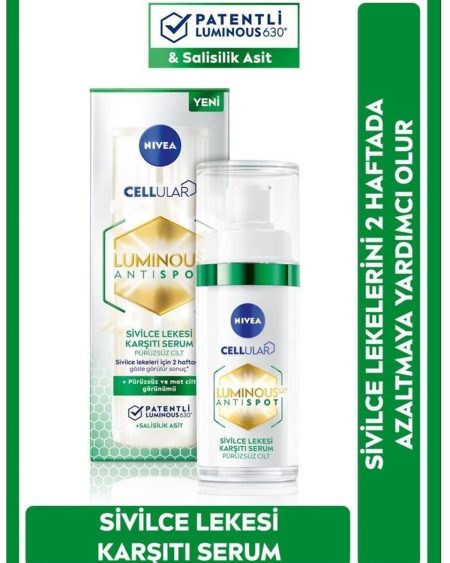 Lumınous630 Karşıtı Serum, Karma Ve Yağlı Ciltler İçin, Salisilik Asit Ve Hyaluronik Asit 30