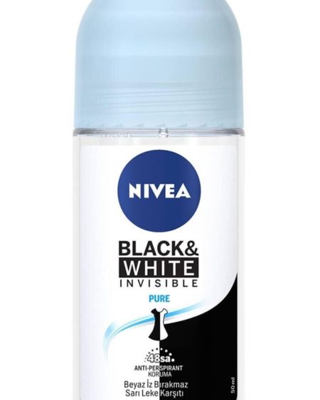 Marka: Black & White Roll On Pure 50 Ml Kategori: Deodorant