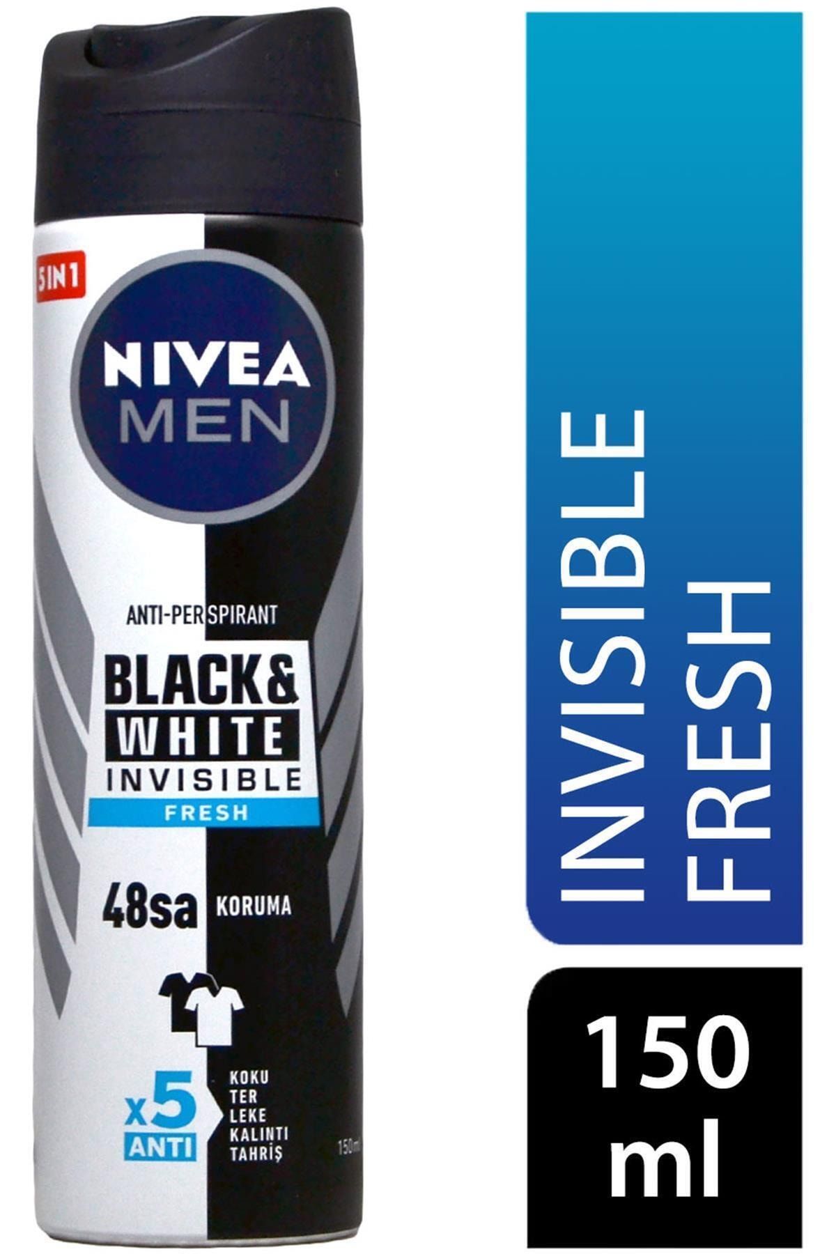 Marka: Deodorant 150 Ml Erkek Invisible Black&white Fresh 4005900378200 Kategori: Deodorant