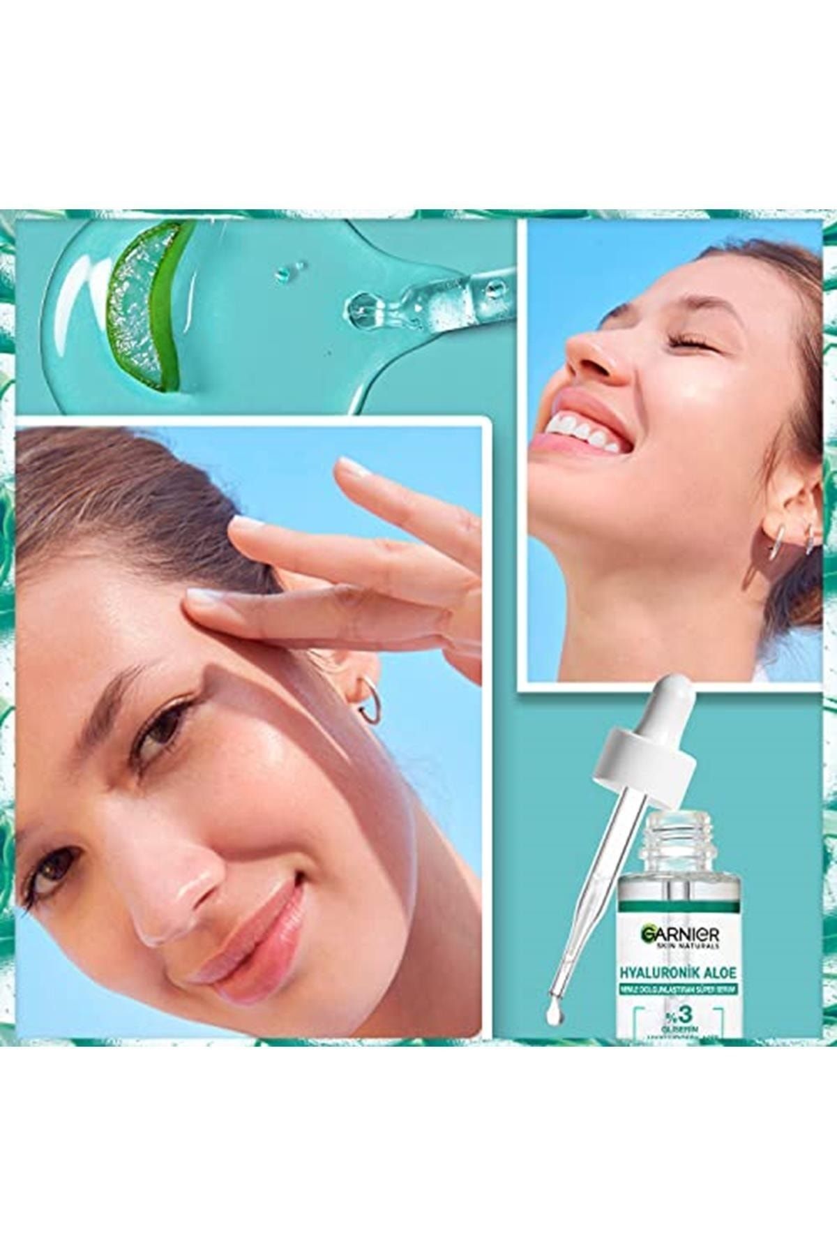 Marka: Hyaluronik Aloe Nemle Dolgunlaştıran Süper Serum 30 Ml Kategori: Cilt Serumu - Görsel 3