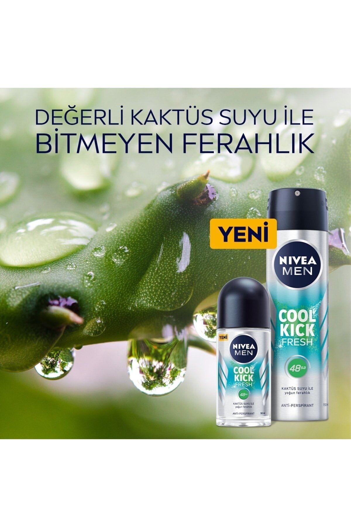 Marka: Men Cool Kick Fresh Erkek Deodorant Sprey 150 ml Kategori: Deodorant - Görsel 3