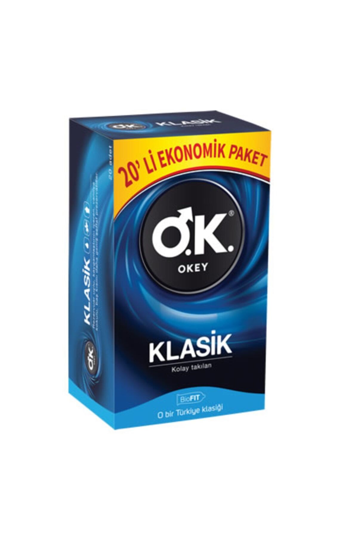 Marka: Ok Klasik Ekonomik Paket 20'li Kategori: Prezervatif