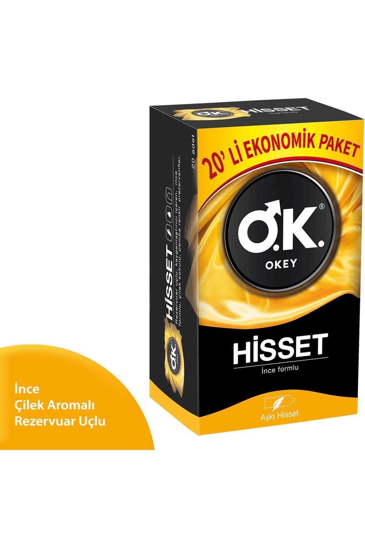 Marka: Okey Hisset Ekonomik Paket Prezervatif 20 Adet Kategori: Prezervatif