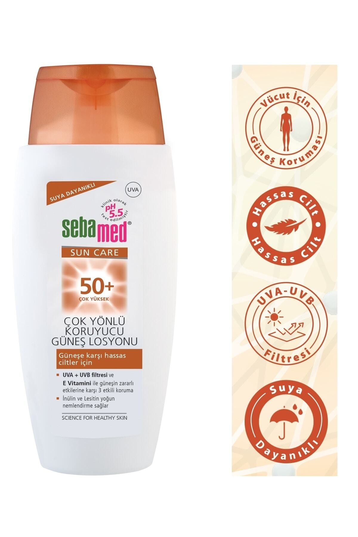Marka: Sun Care 50+ Güneş Losyonu 150 Ml Kategori: Yüz Güneş Kremi - Görsel 2