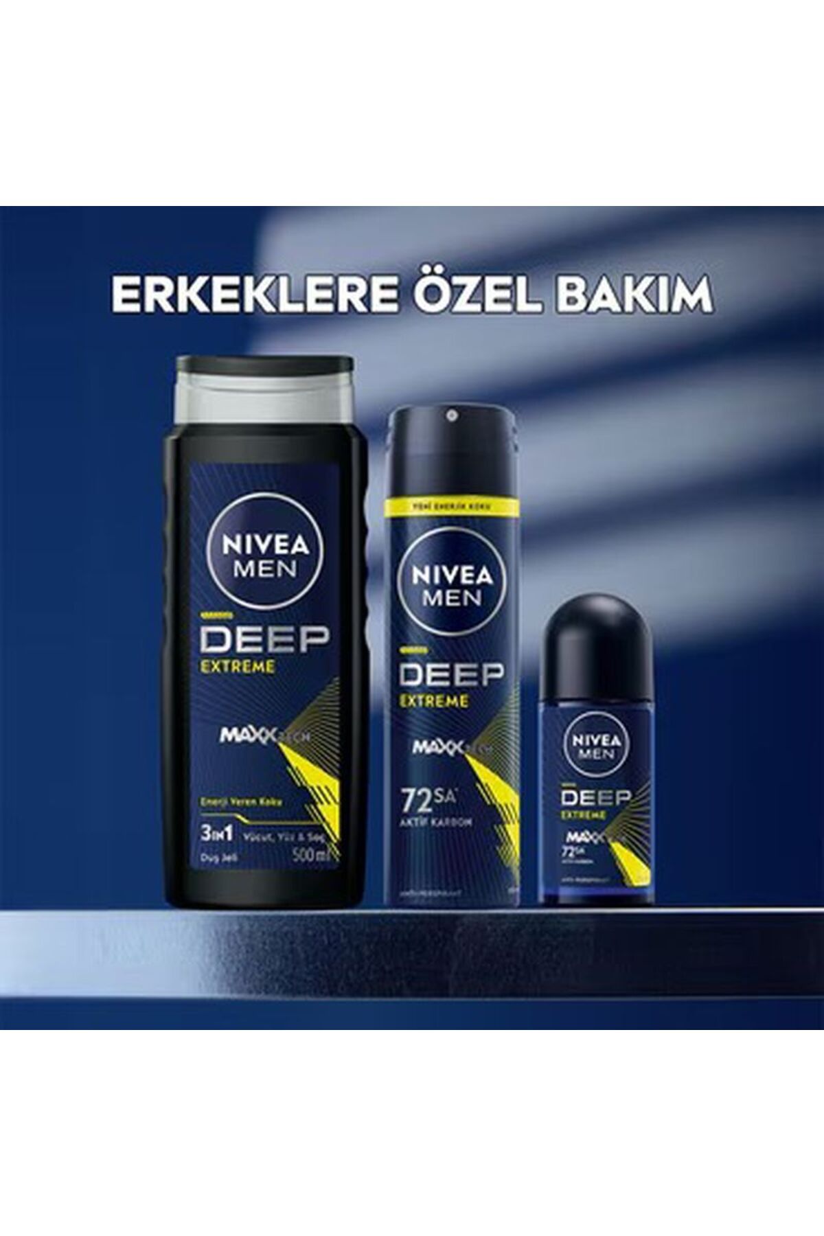 Men Deo Spray Deep Extreme 150 ml - Görsel 2