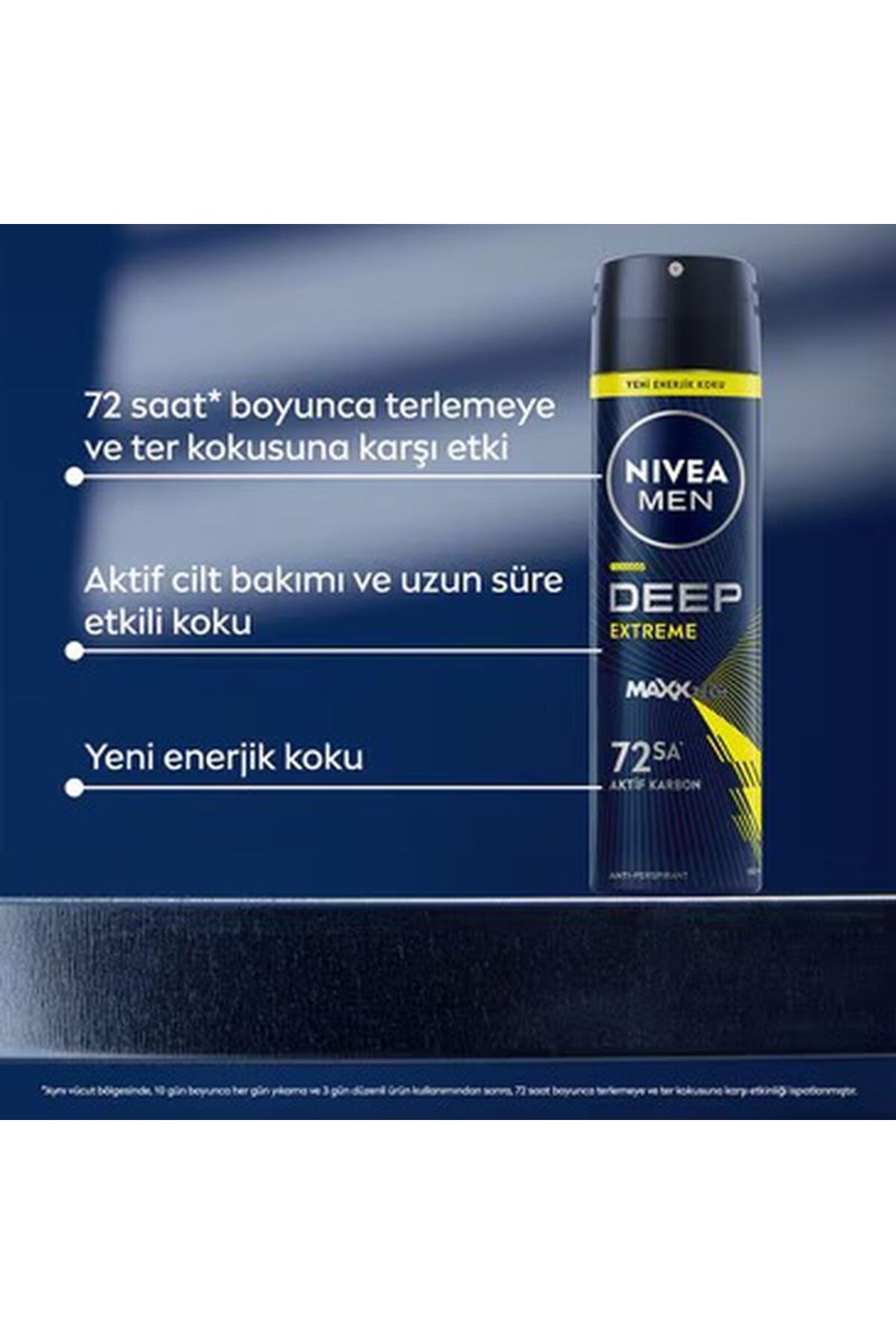 Men Deo Spray Deep Extreme 150 ml - Görsel 3