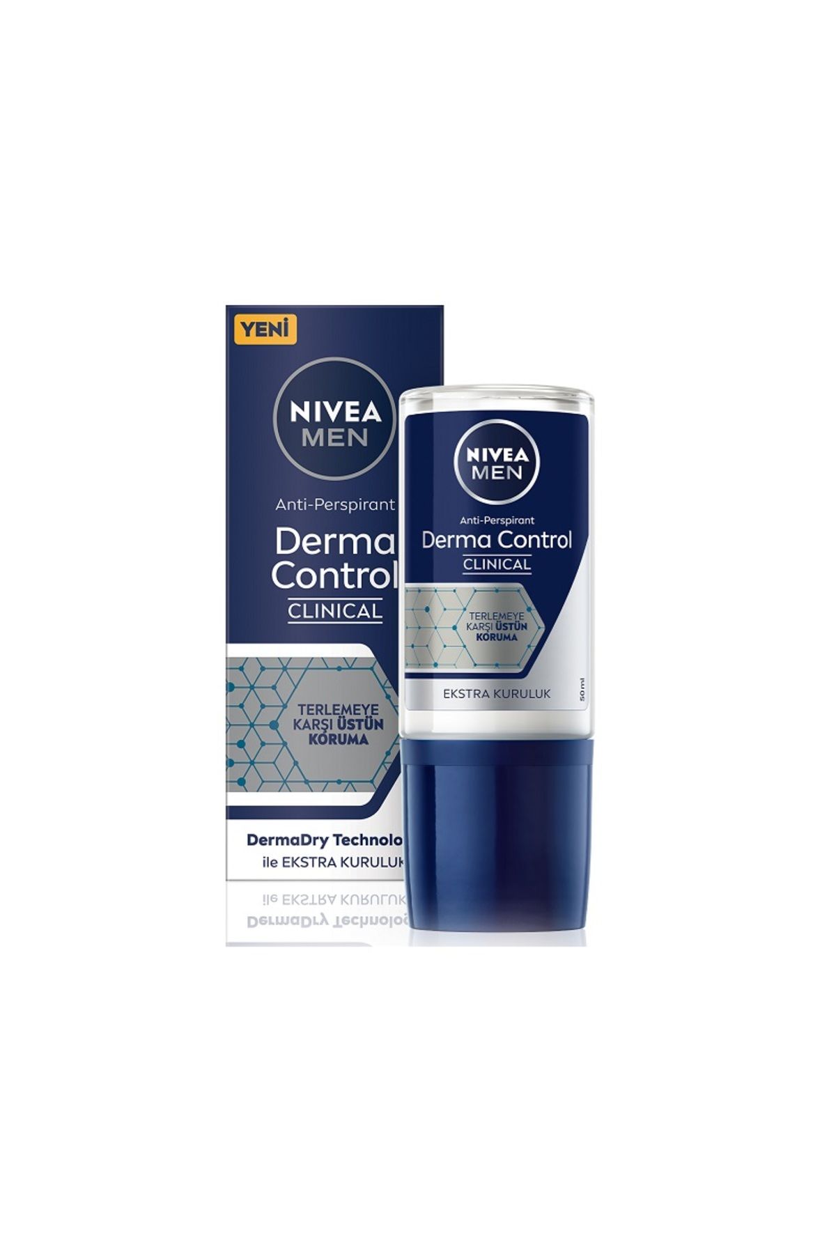 Men Derma Control Clinical Üstün Koruma Erkek Deodorant Roll-On 50 ml